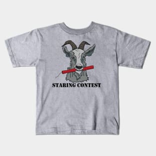 Staring Contest Kids T-Shirt